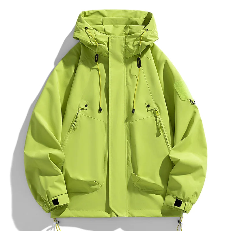 Hooded Waterproof Windbreaker