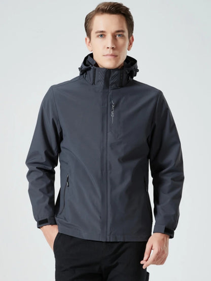 Men's Waterproof Windbreaker Coat