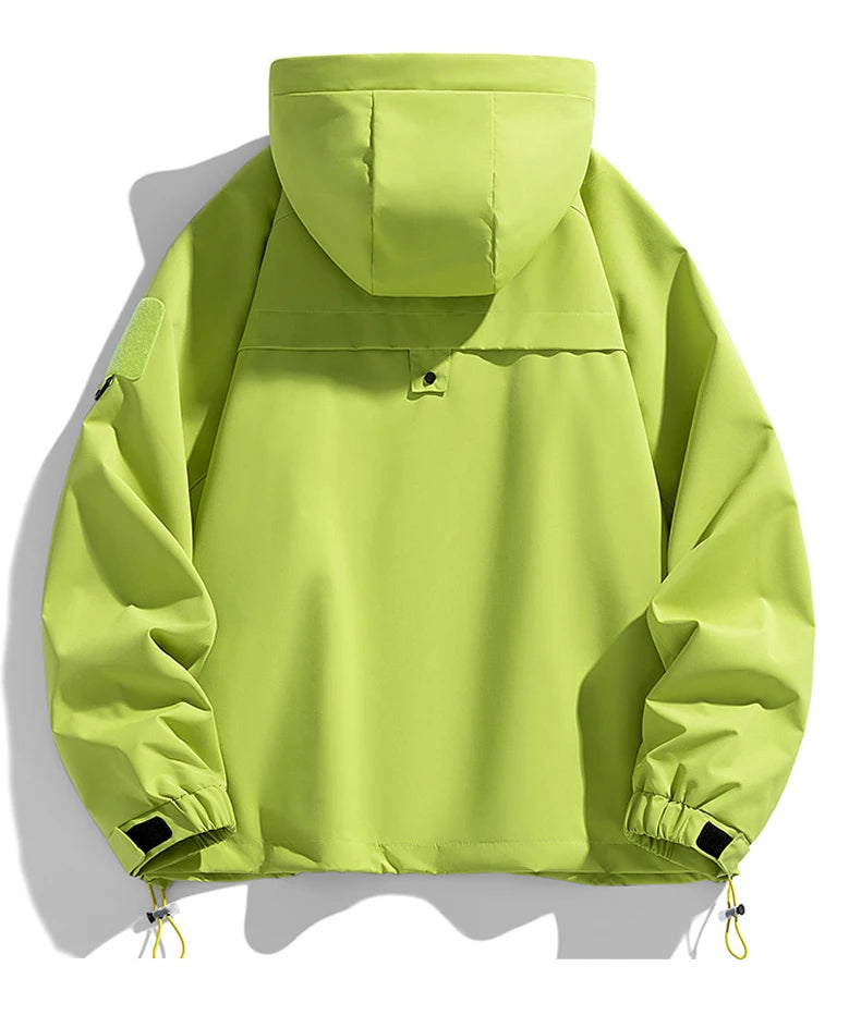 Hooded Waterproof Windbreaker