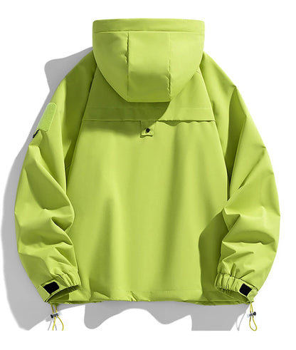 Hooded Waterproof Windbreaker