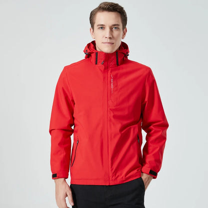 Men's Waterproof Windbreaker Coat