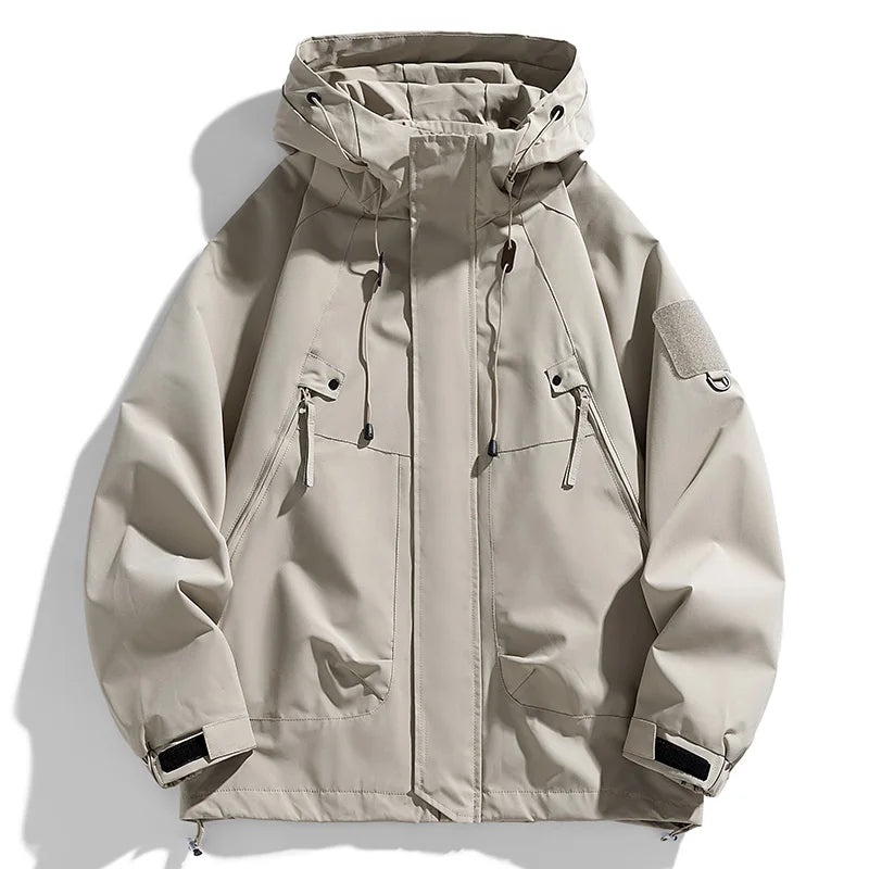 Hooded Waterproof Windbreaker