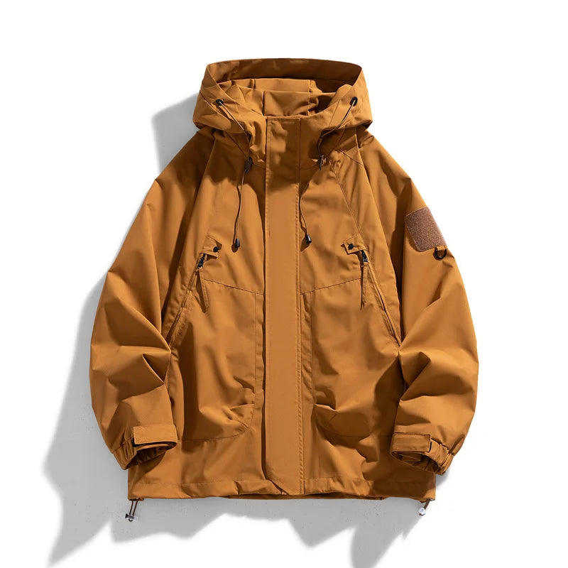 Hooded Waterproof Windbreaker