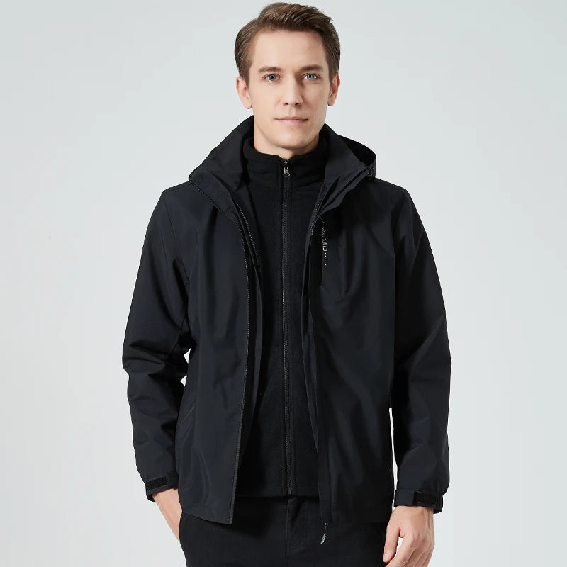 Men's Waterproof Windbreaker Coat