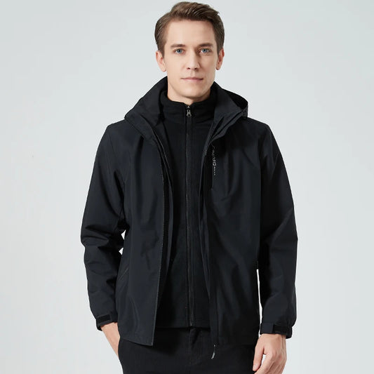 Men's Waterproof Windbreaker Coat