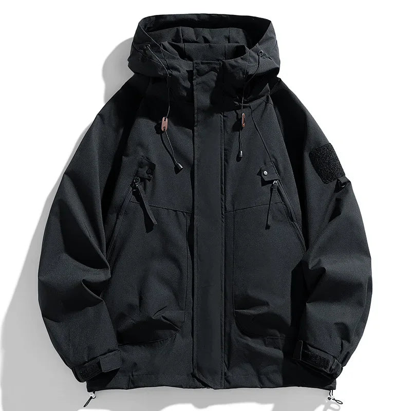 Hooded Waterproof Windbreaker